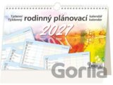 Týdenní / Týždenný rodinný plánovací kalendář / kalendár 2027