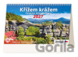Křížem krážem Českou republikou 2027 - stolní kalendář