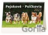 Pejskové - Psíčkovia 2027 - stolní kalendář