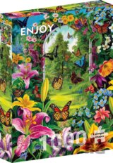 Puzzle Zahradní průchod (1000 dílků)