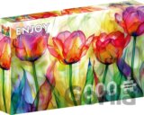 Puzzle Tulipánová zahrada (1000 dílků)