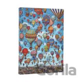 Paperblanks - 12-mesačný ždenný diár Balloon Festival 2027