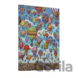 Paperblanks - 18-mesačný týždenný diár Balloon Festival 2026/2027 (horizontálny)