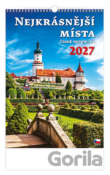 Nejkrásnější místa České republiky 2027 - nástěnný kalendář