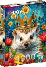 Puzzle Korunovaný ježek (1000 dílků)
