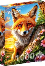Puzzle Zvědavá liška (1000 dílků)