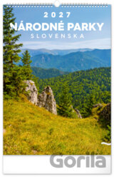 NOTIQUE Nástenný kalendár Národné parky Slovenska 2027