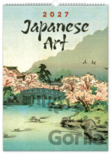 NOTIQUE Nástenný kalendár Japanese art (Vintage plagáty – japonské umenie) 2027