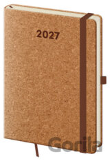 Denní diář 2027 A5 Cork s poutkem