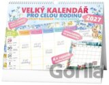 Velký kalendář pro celou rodinu 2027 - stolní kalendář