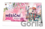 Měsíční kalendář 2027 - stolní kalendář