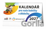 Kalendář pro naše babičky a dědečky 2027 - stolní kalendář
