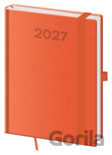 Denní diář 2027 B6 Print Pop oranžový