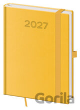 Denní diář 2027 B6 Print Pop žlutý
