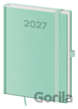 Denní diář 2027 B6 Print Pop světle zelený