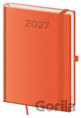 Denní diář 2027 A5 Print Pop oranžový