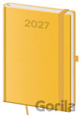 Denní diář 2027 A5 Print Pop žlutý
