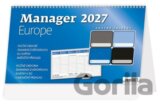 Plánovací kalendář Manager Europe 2027 - stolní kalendář