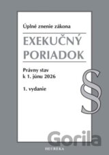 Exekučný poriadok. 1. vyd., 6/2026