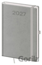 Týdenní diář 2027 A5 Print Pop šedý