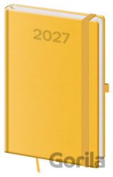 Týdenní diář 2027 A5 Print Pop žlutý