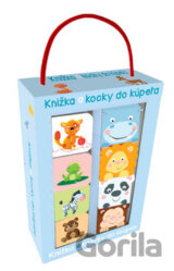 Knižka a kocky do kúpeľa / Knížka a kostky do koupele (modrý obal)