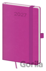 Kapesní diář 2027 A6 Print Pop fialový