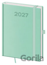 Týdenní diář 2027 B6 Print Pop světle zelený