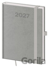 Týdenní diář 2027 B6 Print Pop šedý