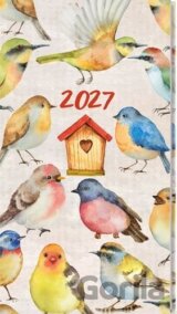 Týdenní diář 2027 Jakub Lamino kapesní Ptáčci
