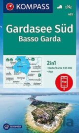 695 Gardasee Süd, Basso Garda 1: 25 000