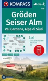 076 Gröden, Seiser Alm 1: 25 000