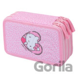 Školský trojposchodový peračník Baagl Hello Kitty Sweet Leopard GRS