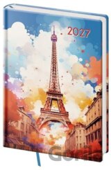 Týdenní diář 2027 A5 Vario Lyra Paris
