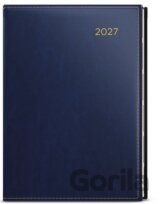 Týdenní diář 2027 Oskar Premier A5 modrá