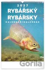 NOTIQUE Nástenný kalendár Rybářský / Rybársky 2027