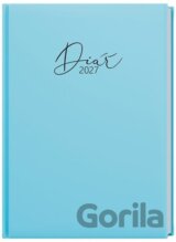 Týdenní diář 2027 Prokop Pastel B6 modrá