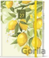 Týdenní diář 2027 Prokop Lamino B6 Citron