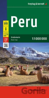 Peru 1 : 1 000 000 / silniční mapa