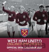 Oficiální stolní kalendář 2027 FC West Ham (16 x 17,5 cm)