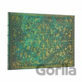 Paperblanks - kniha hostí Emerald Flower