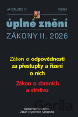 Aktualizace II/1 / 2026 - Zákon o odpovědnosti za přestupky a řízení o nich