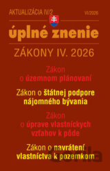 Aktualizácia IV/2 / 2026 - Stavebný zákon – územné plánovanie