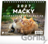 NOTIQUE Stolový kalendár Mačky 2027