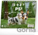 NOTIQUE Stolní kalendář Psi 2027