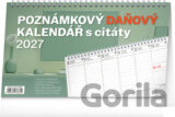 NOTIQUE Stolní kalendář Poznámkový daňový s citáty 2027