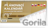 NOTIQUE Stolní Plánovací kalendář s evropskými svátky 2027