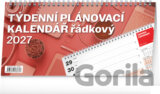 NOTIQUE Stolní Plánovací řádkový kalendář 2027
