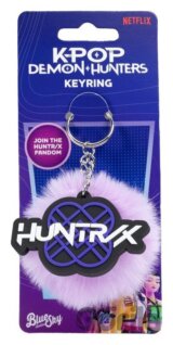 K-pop Demon Hunters pom pom kľúčenka (Huntrix) DPL6