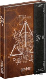 NOTIQUE Týždenný magnetický diár Harry Potter –  Dary smrti 2027